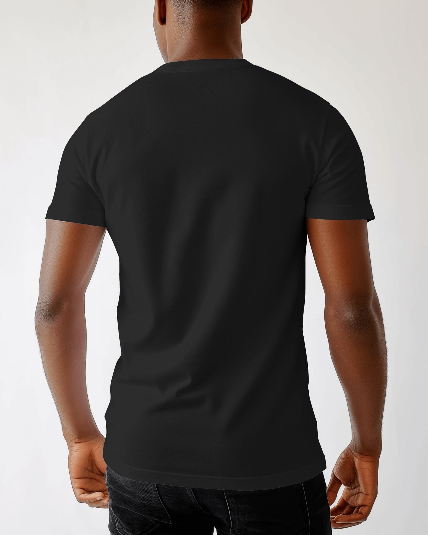 Regular Fit Cotton T-shirt Unisex: Black