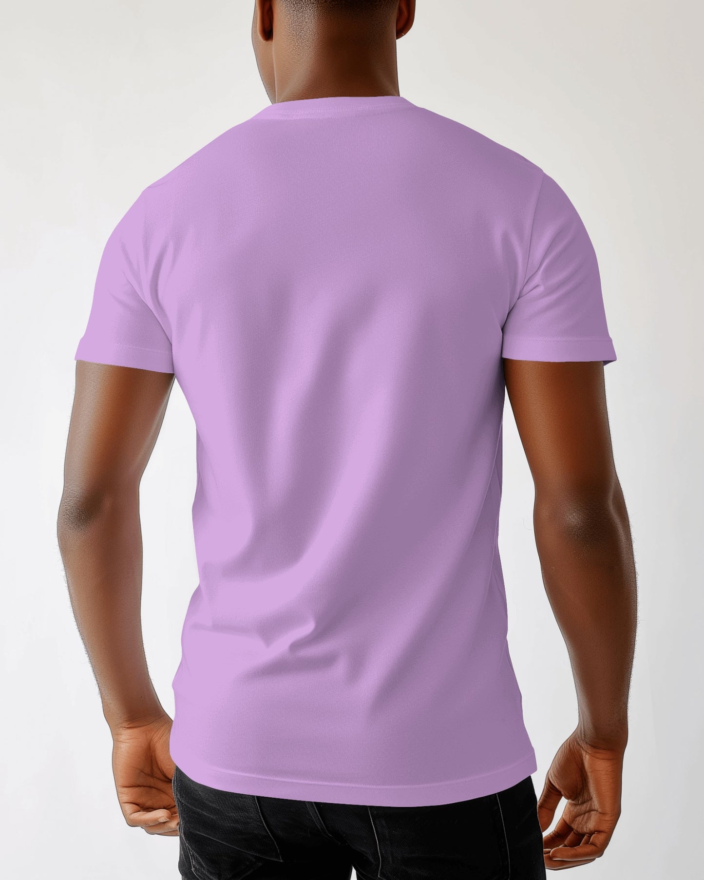 Regular Fit Cotton T-shirt Unisex: Lavender