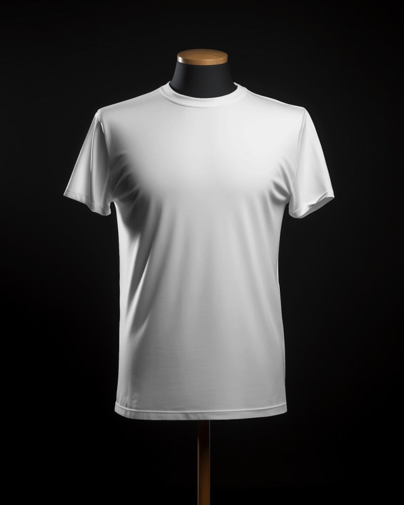 Regular Fit Cotton T-shirt Unisex: White