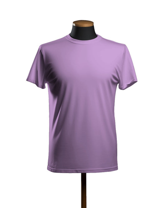 Regular Fit Cotton T-shirt Unisex: Lavender