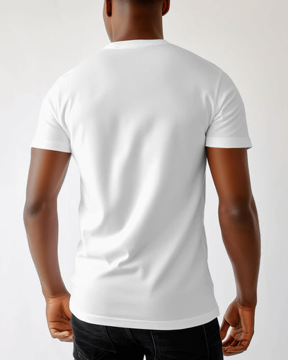 Regular Fit Cotton T-shirt Unisex: White